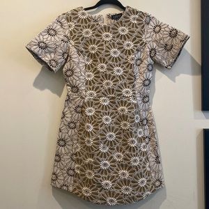 Floral top shop dress